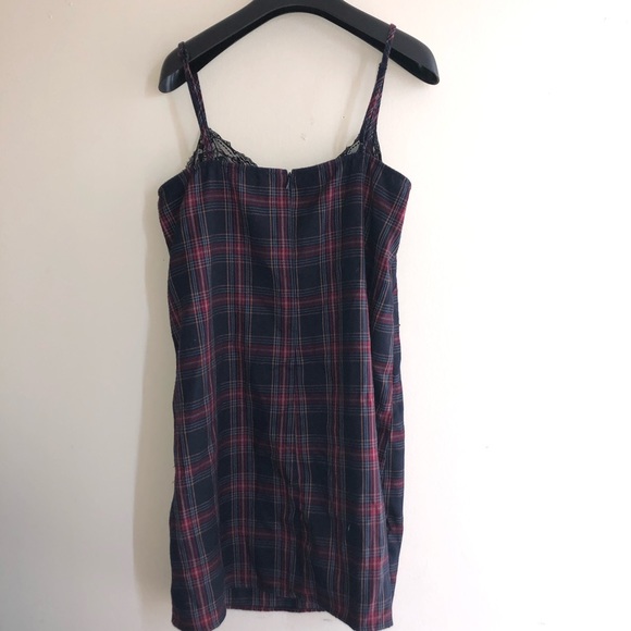🔮 Plaid Lolita Slip Dress 🔮 - Picture 4 of 4